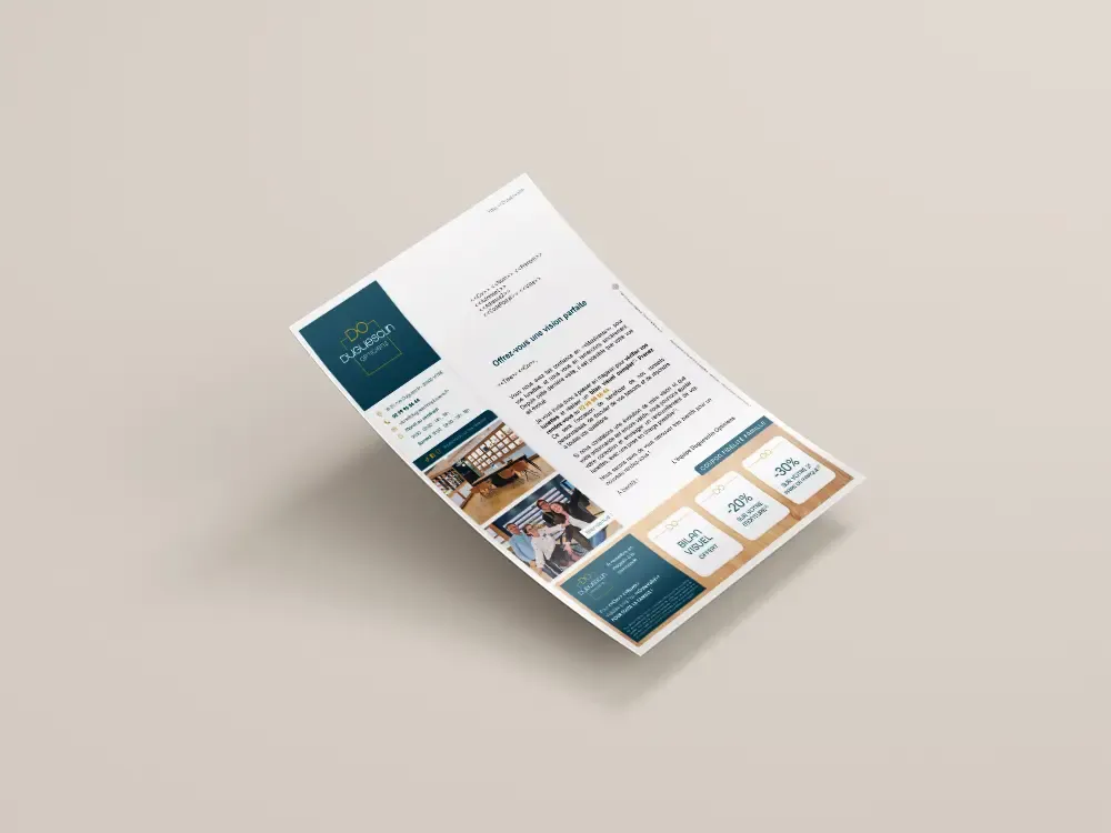 Conception, rédaction, impression et envoi de courriers personnalisés