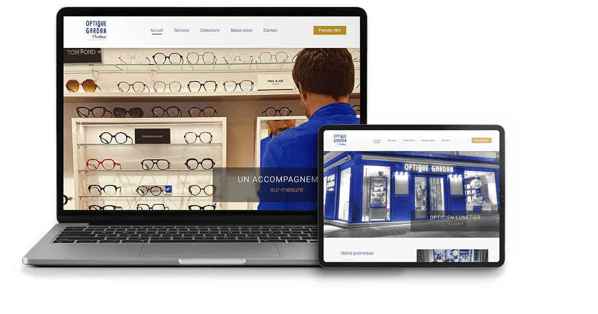 Attirez de nouveaux clients, grâce à un site internet pensé pour les opticiens